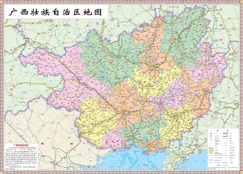 中国广西地图|广西电子地图